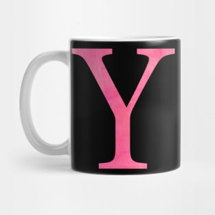 Pink Y Mug